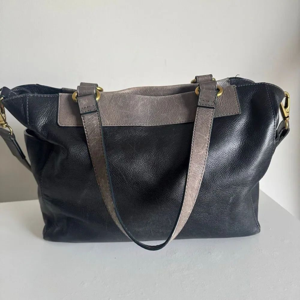 Vintage Fossil Amanda Patchwork Leather Bag Large - Picture 5 of 11